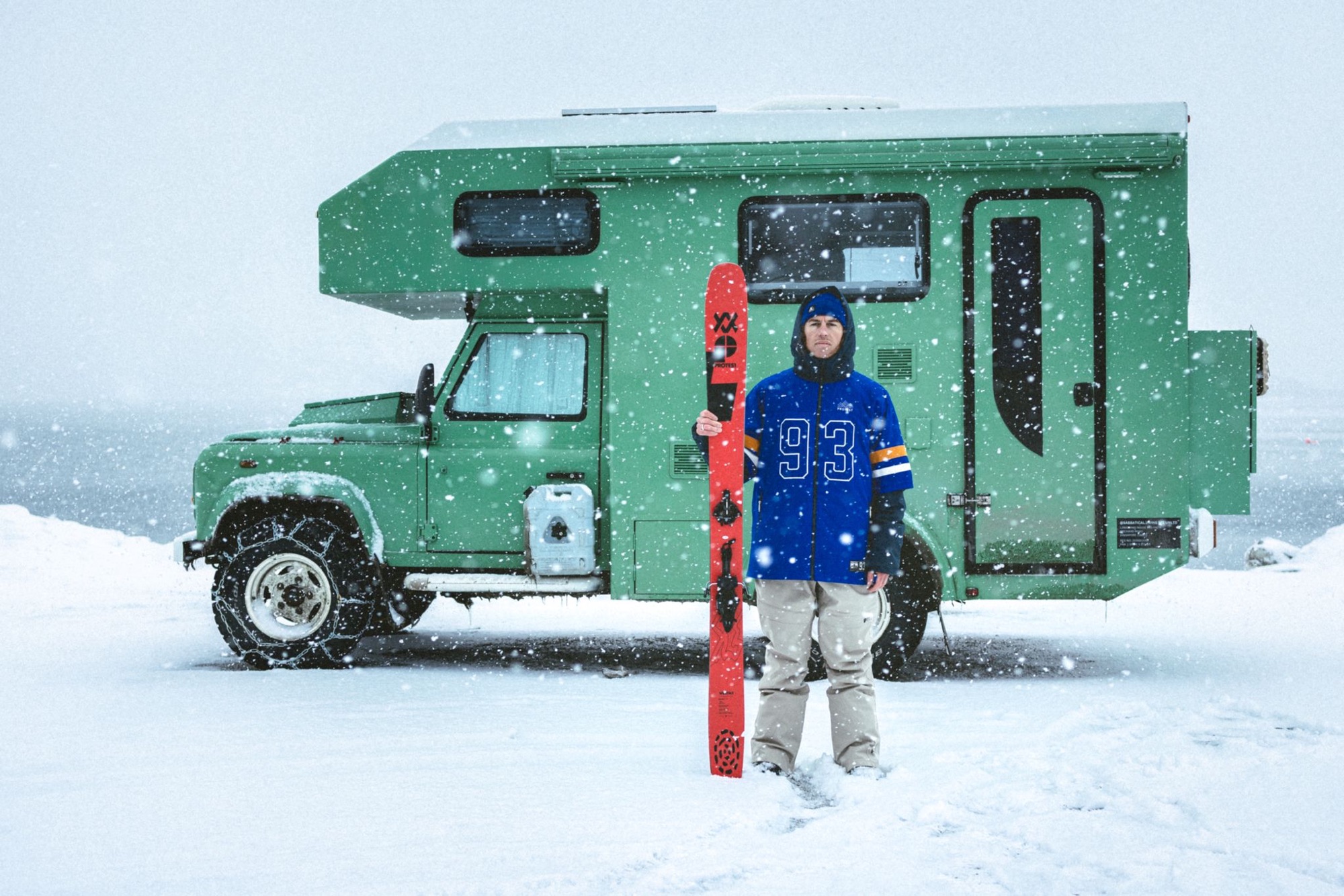 Protest, winterkleding