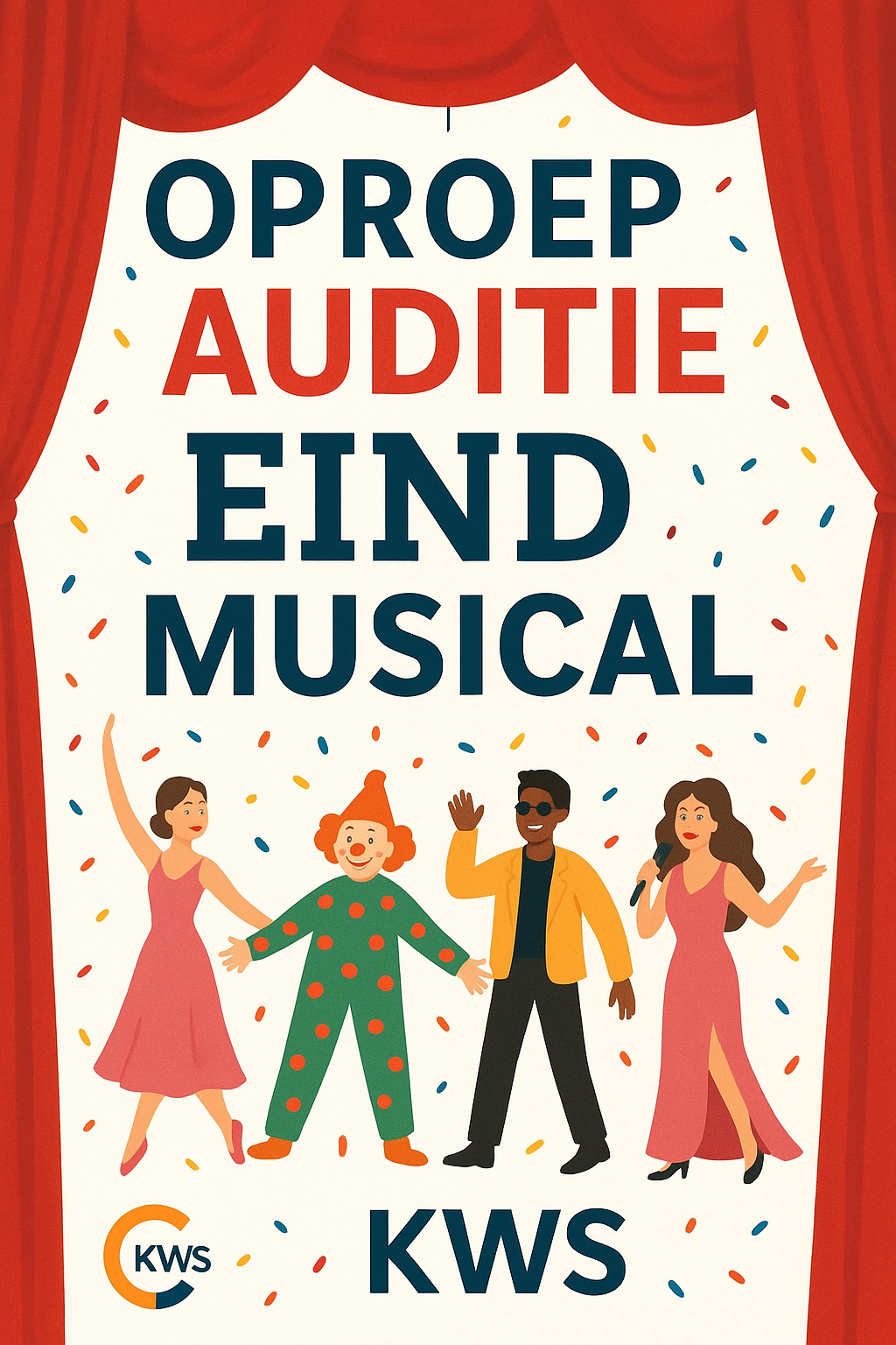 Musical groep 8, eindmusical, theater Orpheus, vriendjesschool