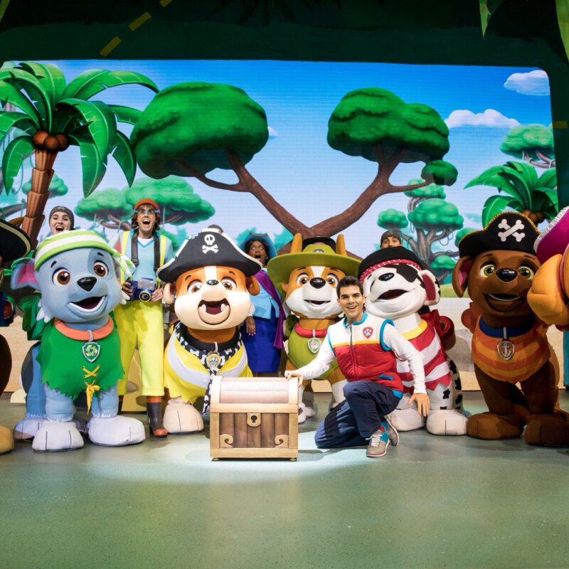 PAW Patrol ®Live! “Het Grote Piratenavontuur” voor het eerst in Nederland Zes steden in de voorjaarsvakantie 2026