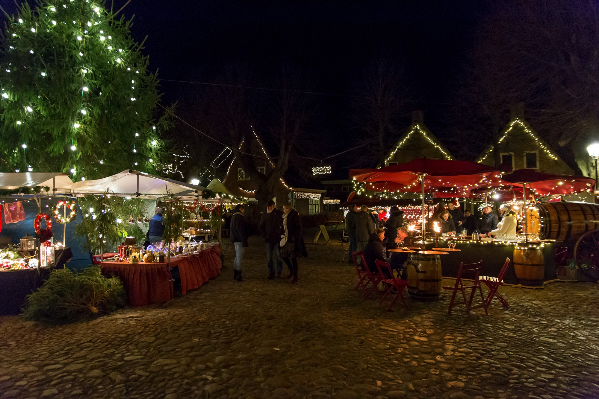 kerstmarkt, bourtange, de mooiste kerstmarkt, groningen, landgoed Bourtange