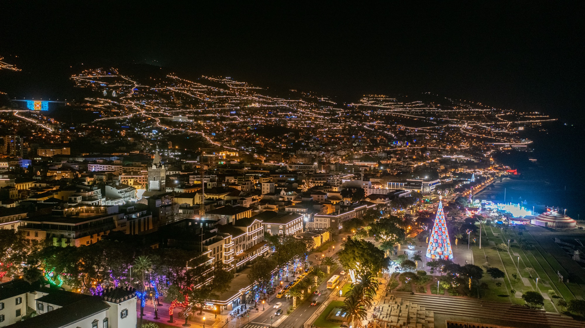 Kerst op madeira, bloemeneiland, kerst, madeira