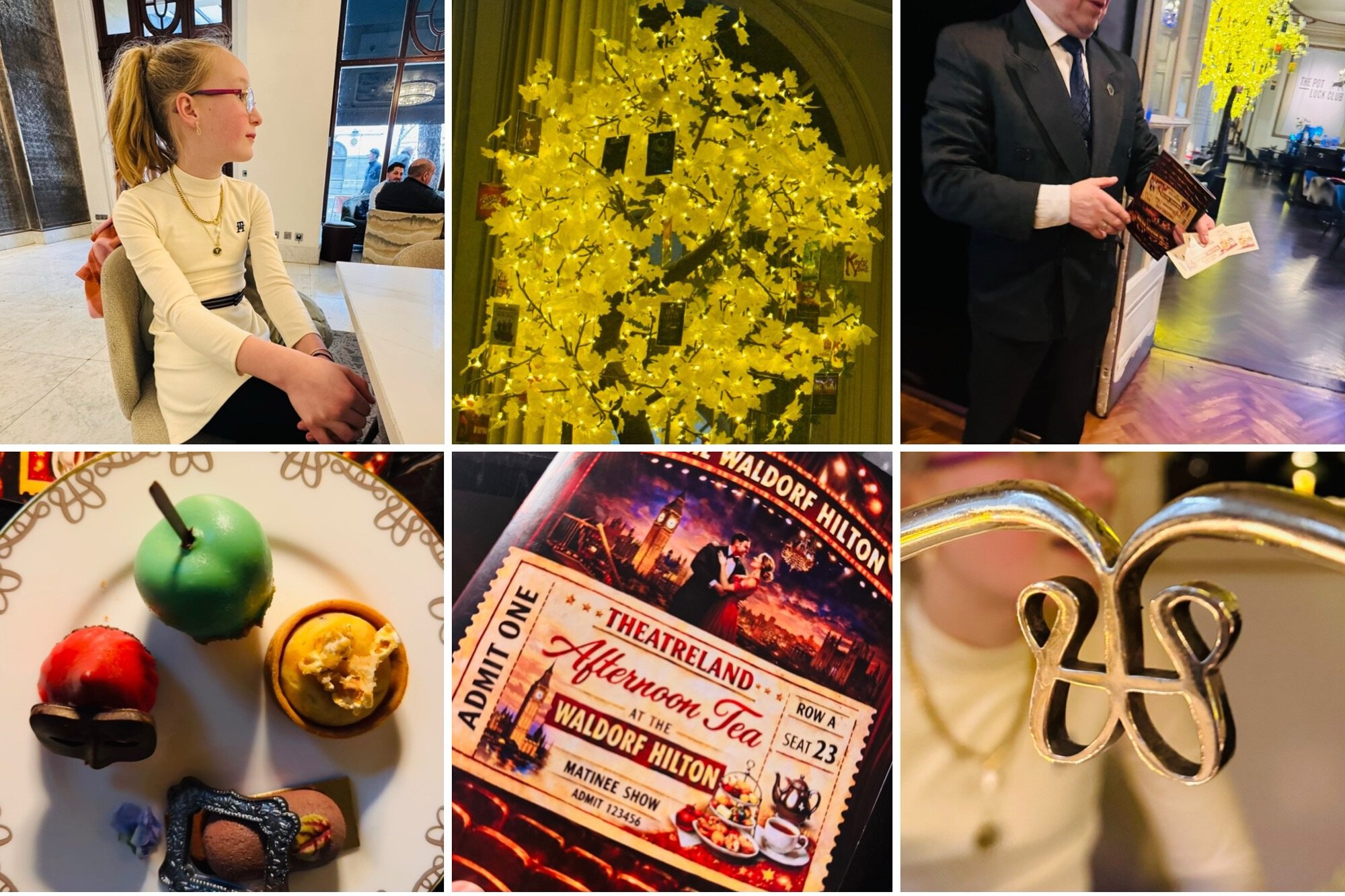 Theatreland Afternoon Tea Review in het hotel The Waldorf Hilton