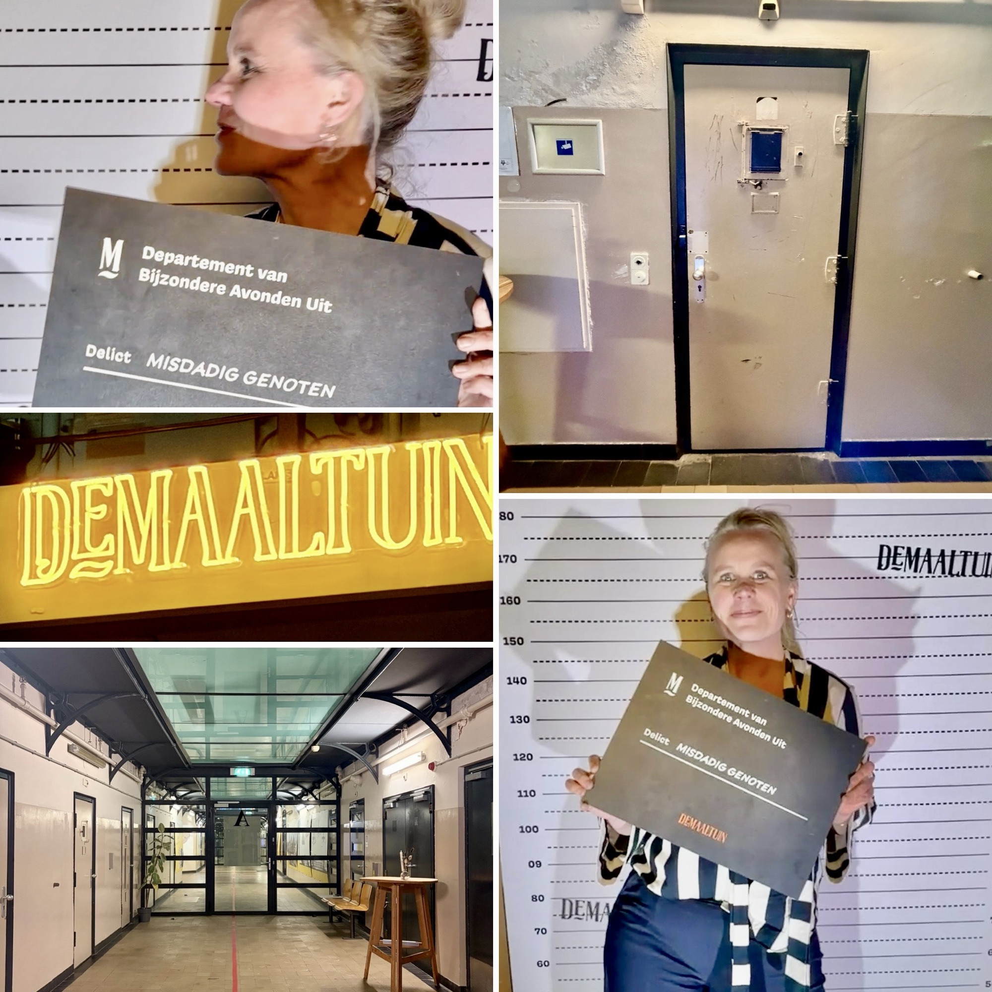 Bijzonder uit eten, de Maaltuin, reizende restaurant, bijzondere locaties, Gevangenis Wolvenplein, hotspot