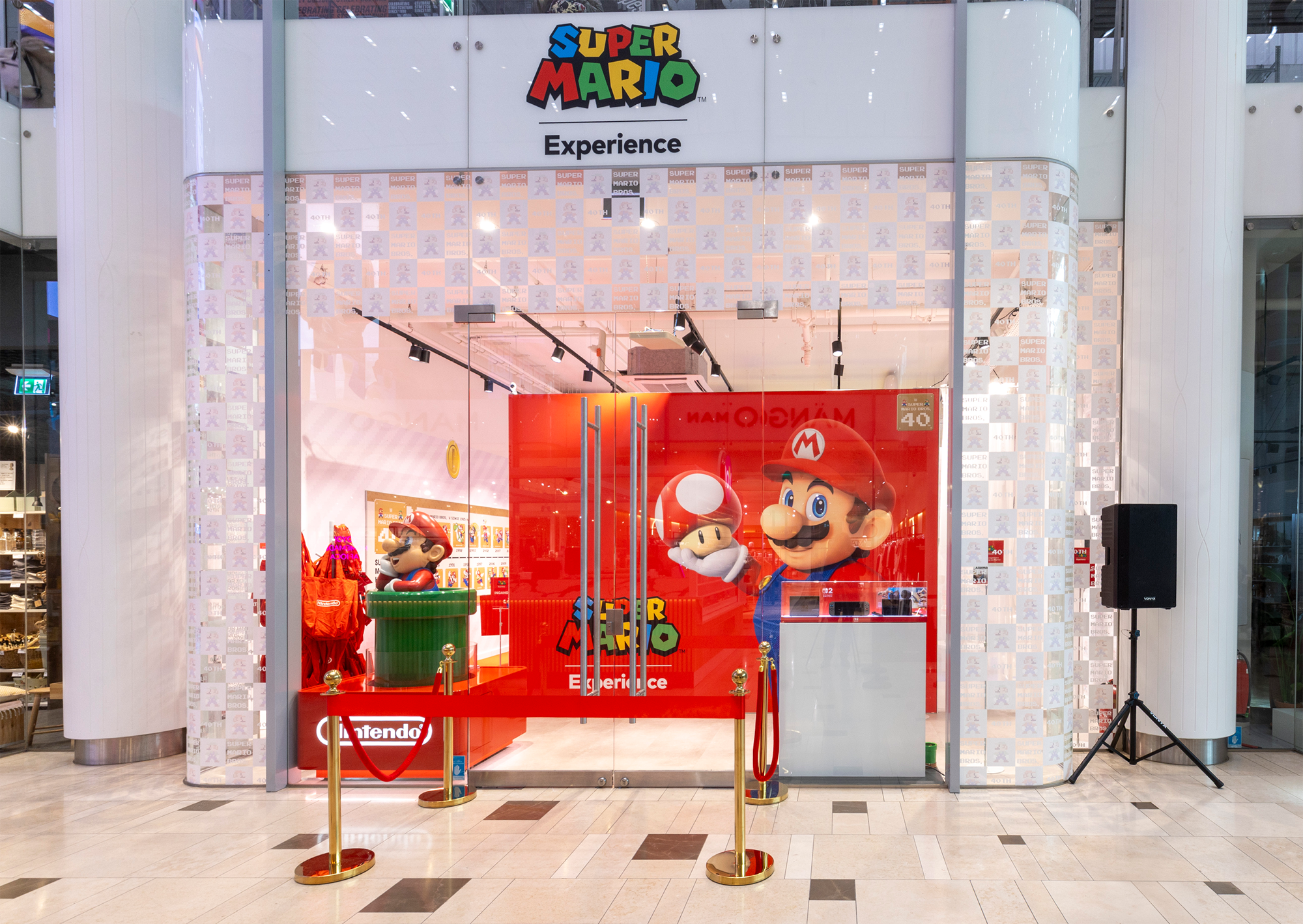 Super Mario Experience in Utrecht is vandaag geopend
