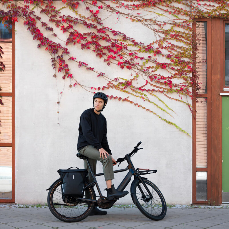 Een stijlvolle fietstas die je ook echt wilt meenemen naast de fiets
