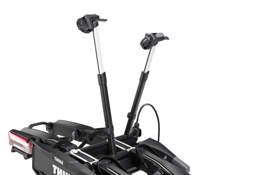 Thule ParkSecur fietsendrager, fietsendrager met parksensoren, de beste fietsendrager