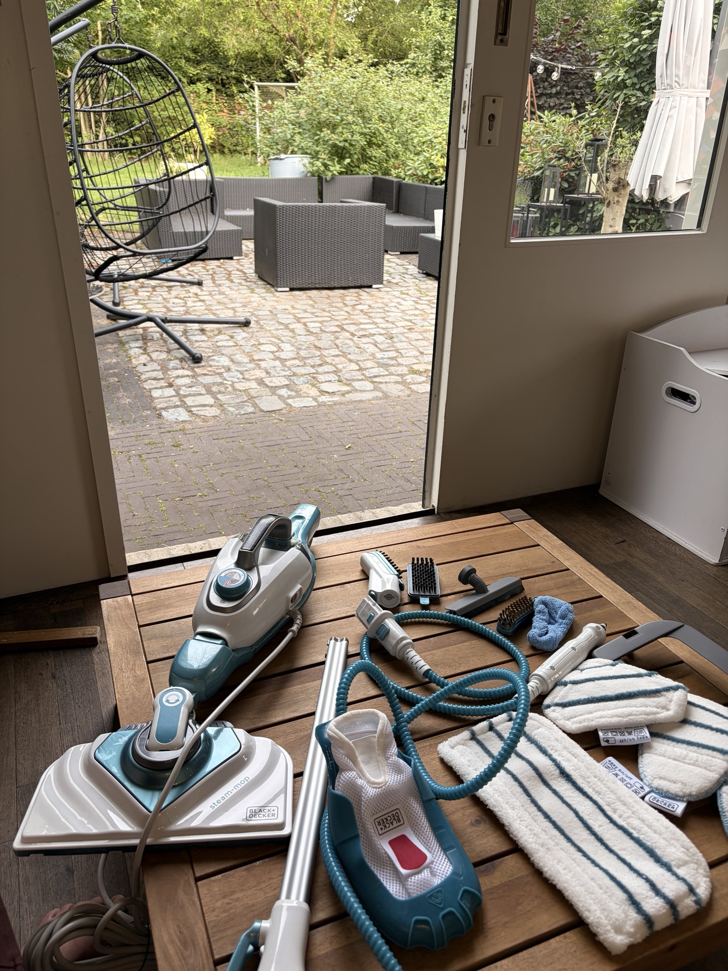 stoomreiniger, black en decker, BHSM1615DAM QS, review