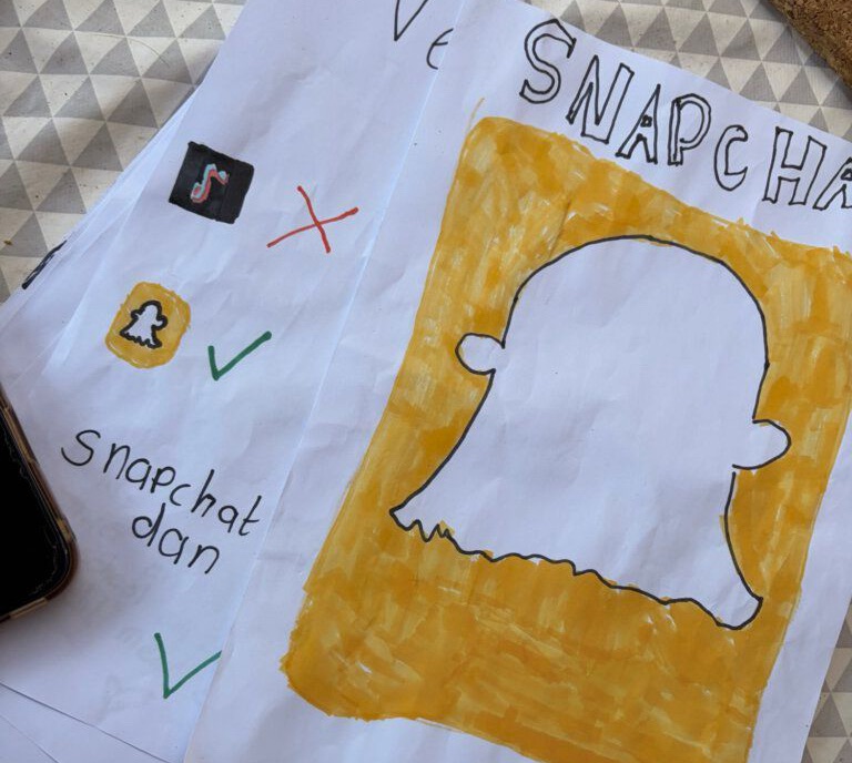 Snapchat, social media, schermtijd, 