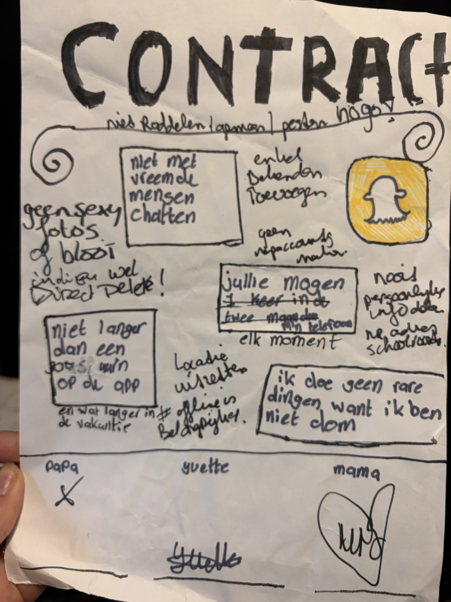 Snapchat, social media, schermtijd, 